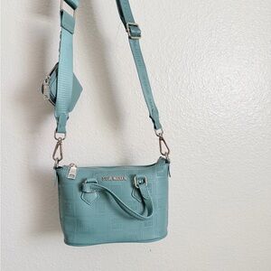 Steve Madden Aqua Crossbody Bag